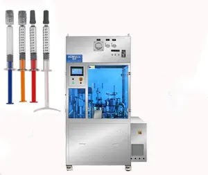 PSF pre filled glass plastic syringe filling assemble machine for beauty industry