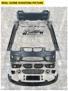 Kit Carrozzeria per BMW Serie 3 E92 2005-2008 - Aggiornamento a Griglia M4, Minigonne Laterali, Paraurti Posteriore, Paraurti Anteriore, Labbro Anteriore - Installazione Semplice - Product Image 5