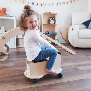 Trottinette en bois pour tout-petits, jouet Montessori à construire soi-même, vélo d'équilibre et planche en bois, plans de bricolage MT260507, plans complets de menuiserie DIY pour - Product Image 3