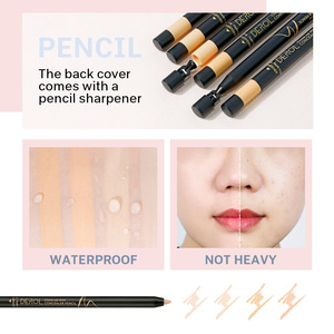 <span class=keywords><strong>DEROL</strong></span>-corrector de maquillaje corrector de labios, Lápiz corrector facial corrector de manchas, marcas de acné, cobertura de ojeras, círculos, poros, 4 colores - Product Image 6