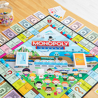 Jeu de société Monopoly Classique sous licence OEM pour événements d'entreprise, hôtels, événements scolaires, cadeaux personnalisés