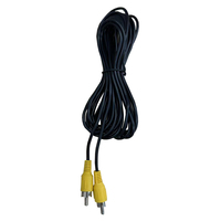 Câble d'accessoire de véhicule de haute qualité, connecteur RCA, adaptateur de connecteur d'aviation, câble d'extension d'aviation 4 broches pour pièces automobiles