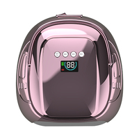 Lampe à ongles UV/LED rechargeable sans fil avec plaque inférieure détachable pour les ongles des doigts et des orteils