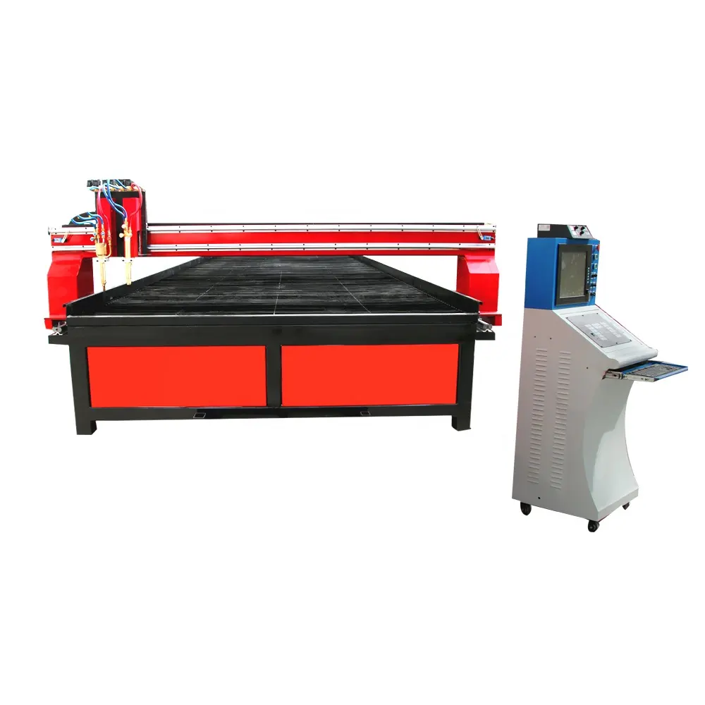 230V CNC Small Table Cut 40A Robotech Plasma Cutting Machine With Power Source