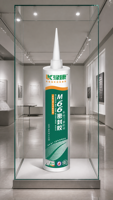 Scellant en silicone résistant aux intempéries pour portes et fenêtres M66, étanche pour le travail de fixation des joints de panneaux composites en aluminium