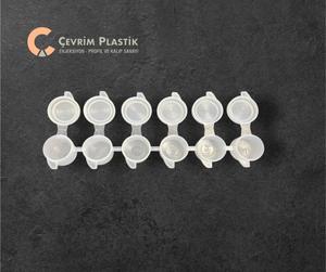 Envases de Plástico PP Vacíos de Alta Calidad de 4 ml para Pintura, Mini Contenedores Transparentes con Tapas para Proyectos de Arte, Manualidades y Bricolaje - Product Image 1