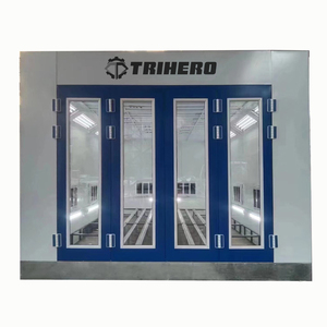 Trihero ร่างบูธพ่นสีหรูหราขนาด7เมตร8เมตร9เมตรที่กำหนดขนาดเองได้เฟอร์นิเจอร์ทำความร้อนด้วยน้ำมันดีเซล - Product Image 2