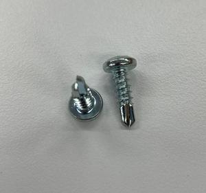 Vis autoperceuses à tête fraisée en acier Homn Reen C1022, revêtement CR3+ zingué, longueur 13 mm, filetage M4.2, TW - Product Image 3