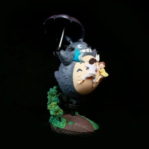 Nuovo Modellino Anime di Hayao Miyazaki, Statua di Totoro con Ombrello, Materiale PVC, Figura d'Azione Tematica di <span class=keywords><strong>Film</strong></span> e TV in Confezione - Product Image 2