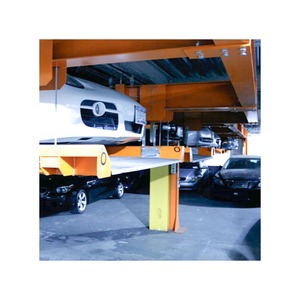 Kolom Auto Verticale Lift 4 Kolom Dubbele Auto Parking Liftapparatuur - Product Image 5