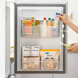 Refrigerator Storage Box Transparent Plastic Food Grade Freezable Fruit Vegetable Organizer For <b>Fridge</b> Door Use - Product Image 2