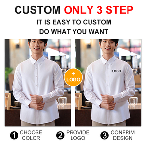 Camisas de Uniforme para Camareros de Restaurantes y Hoteles Profesionales, Camisas de Camarero, Camisas de Camarero de Manga Larga - Product Image 4