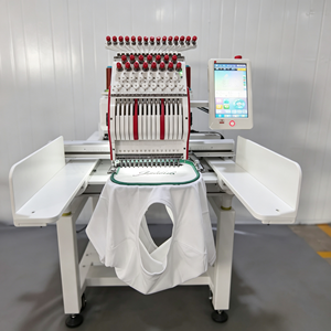 Machine à broder informatisée 2 têtes 9 aiguilles pour la décoration d'uniformes et de vêtements de travail – Offre Spéciale - Product Image 2