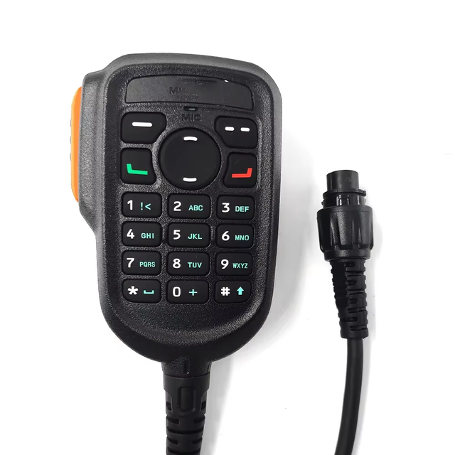 SM19A1 Microphone for DMR Mobile Two-way Radio MD785G/MD782I/ MD78XG Handheld Microphone Car Button Walkie-talkie