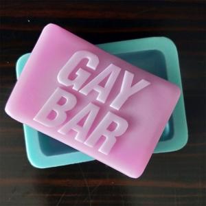 QT0220 Gay Bar goffratura <span class=keywords><strong>sapone</strong></span> stampo <span class=keywords><strong>in</strong></span> <span class=keywords><strong>Silicone</strong></span> con supporto di alta qualità all'estero E-commerce piattaforma - Product Image 2