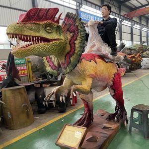 ไดโนเสาร์หุ่นยนต์ขี่ได้ แอนิเมทรอนิกส์ ฮาโลวีน ลดราคาสุดพิเศษ  หุ่นยนต์แสนสนุก - Product Image 1
