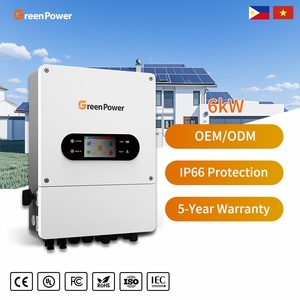 Sistema de Energía Solar Híbrido GreenPower de 6KW y 48V con Certificación IP66 para Filipinas y Vietnam - Product Image 1