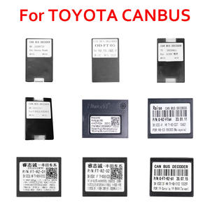 AIJALV su misura buona fabbrica di Auto di servizio che vende GPS per TOYOTA <span class=keywords><strong>AYGO</strong></span> 2005-2015 UV nero Faceplate cavi cablaggio Canbus - Product Image 4