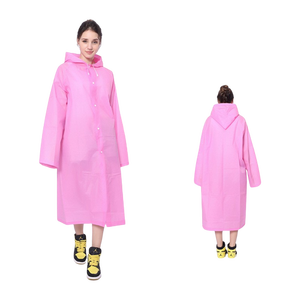 Impermeables, Chaquetas de Lluvia Reutilizables de EVA con Capucha, Impermeable para Hombres y Mujeres, para Camping, Impresión de Logotipo Personalizado en Plástico, 3000 Piezas - Product Image 3