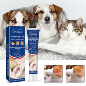 Glicerina e hidroxietilcelulosa para el <span class=keywords><strong>tratamiento</strong></span> de la <span class=keywords><strong>tiña</strong></span> en perros y gatos, gel impermeable para heridas en mascotas - Product Image 2