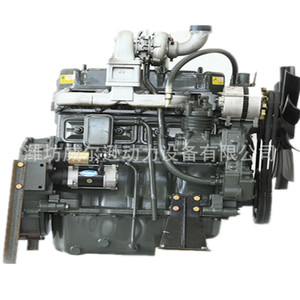 Moteur diesel Weifang Huadong 4100 4102, 55 kW, refroidi par eau, quatre cylindres, démarrage électrique, pour chargeuse - Product Image 2