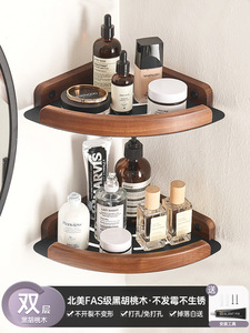 Estante de Almacenamiento para Baño, Moderno y Duradero, de Madera, para Interiores y Exteriores, Hospitales, sin Necesidad de Perforación, Marco Triangular, para Apartamentos y Hoteles - Product Image 6