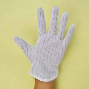 Антистатические перчатки <span class=keywords><strong>ESD</strong></span> — хит продаж, трикотажные перчатки для чистых помещений, с закругленными краями - Product Image 3