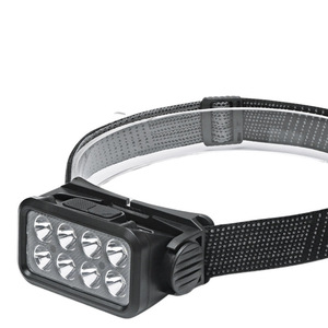 Headlamp <b>Led</b> Rechargeable 2000 Maha Adjustable Headband <b>Motion</b> <b>Sensor</b> 100 199M Range Outdoor <b>Lighting</b> - Product Image 1