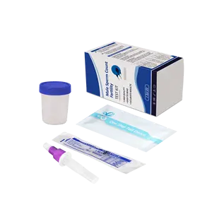 Sperm Check Fertility Home Test Kit For Men- Shows Normal Or Low Sperm Count Easy To Read Results Accurate