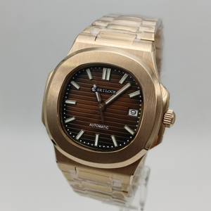 Montre-bracelet de qualité personnalisée avec mouvement NH35, montres mécaniques avec boîtier en saphir, style professionnel - Product Image 2