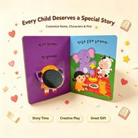 Livre d'histoires pour enfants personnalisé, imprimé sur du papier écologique, livre d'images pour enfants, logo et illustrations personnalisés disponibles