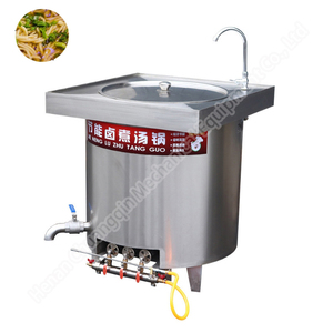 Caldera de gas para calentar y agua caliente ollas de cocción tanque de ebullición de gas de gran tamaño y gran volumen - Product Image 2