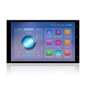 Smart Home Muziekpaneel Wifi <span class=keywords><strong>Android</strong></span> <span class=keywords><strong>App</strong></span> Bediening Stembediening Afstandsbediening Fm Radio Draadloze Usb Elektrische Auto 'S Hotels - Product Image 1