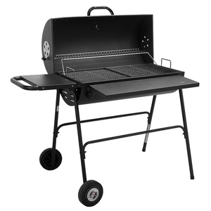 Griglia BBQ Moderna Stile Americano per 5 Persone, per Esterni, Villa e Cortile, in Metallo a Carbone - Product Image 1