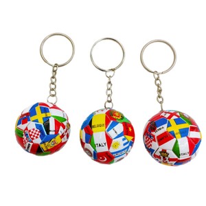 Porte-clés drapeau mondial en gros, breloque de sac équipe nationale de football, cadeau souvenir pour supporter - Product Image 5