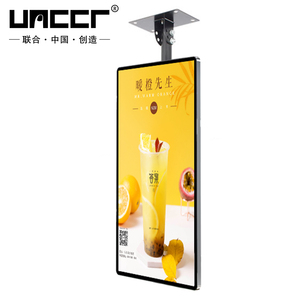 65 inch Ultra Thin high resolution Built-in WIFI Original Panel digital signage advertising hanging <strong>menu</strong> board for restaurant - Product Image 3