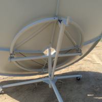 Four solaire parabolique portable pliable en aluminium 1500W, cuisinière sans fumée, diamètre 1,5m, chaleur 800°C, pour camping d'urgence