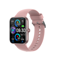 Montre intelligente de sport d'extérieur étanche IP68 pour hommes, tracker de forme physique avec contrôle tactile, système d'exploitation IOS, fonction de réponse aux appels