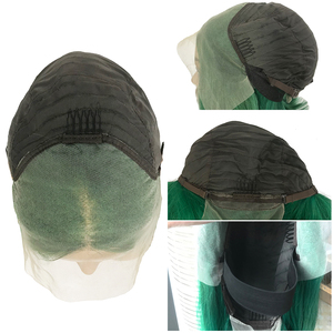 Bán Buôn Nguyên Brazil Tóc Màu Xanh Lá Cây Màu Sắc Bob Tóc Giả Glueless Tóc 13X4 Ren Phía Trước Tóc Con Người Ngắn Bob Tóc Giả Cho Phụ Nữ Da Đen - Product Image 5