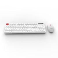 Sunrose WT100 Clavier de jeu ergonomique sans fil étanche à 107 touches 1600 DPI en stock