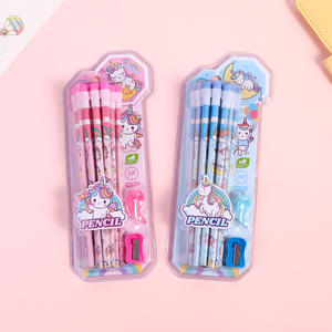 2025 nouveau XS gros <span class=keywords><strong>dessin</strong></span> animé <span class=keywords><strong>Kawaii</strong></span> licorne 2B <span class=keywords><strong>crayon</strong></span> Graphite en bois avec taille-<span class=keywords><strong>crayon</strong></span> gomme et poignée pour enfants enfant <span class=keywords><strong>dessin</strong></span> - Product Image 6
