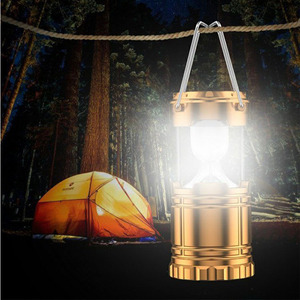 Linterna Solar para Camping Luyao, 5800 LED, Recargable por USB, Portátil - Product Image 1