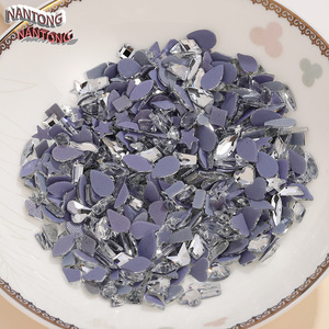 Nantong Flat-<b>back</b> Mixed Shape Glass Rhinestones For DIY Jewelry And Clothing Accessories Wholesale - Product Image 2