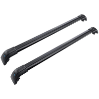Barres transversales de toit de voiture JOESHIER en alliage d'aluminium 100 kg+ Rails de toit Installation facile pour Land Rover Discovery 5 2017-2024
