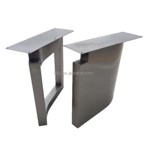 قواعد طاولات حديثة بتصميم صناعي للمطاعم والمكاتب وطاولات القهوة والطعام، سهلة التركيب، قواعد طاولات معدنية - Product Image 1