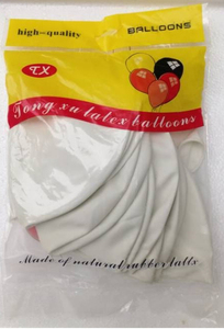 36 pouces Latex Rond Blanc Ballons Ballons Géants Pour Séance Photo <span class=keywords><strong>Anniversaire</strong></span> Fête <span class=keywords><strong>De</strong></span> Mariage Festivals Décorations D'événement <span class=keywords><strong>de</strong></span> 10 Pièces - Product Image 2
