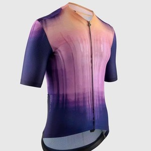 Maillot de cyclisme Zede élégant, respirant, imperméable, léger, imprimé multicolore, tendance, manches trois quarts, pour le cyclisme sur route - Product Image 4