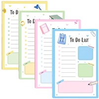 Bloc de Notas Adhesivas con Diseño de Arcoíris, Hojas Desprendibles, Bloc de Notas con Adhesivo, Diseño de Dibujos Animados