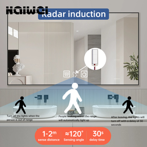 Interruttore Sensore di Movimento PIR <span class=keywords><strong>Smart</strong></span> con Rilevamento Radar 12V 5A 60W per Specchio da Bagno con Luce LED - Product Image 5