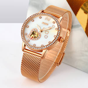 Skmei-montre de luxe pour femmes, automatique, Movt mécanique, en acier inoxydable, collection 9255 - Product Image 5